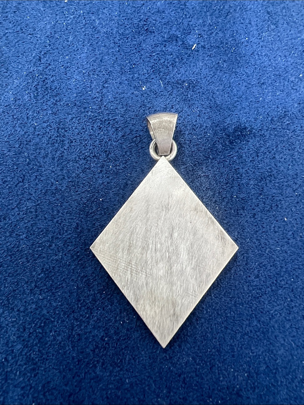 Armenian Remembrance Silver Tone Pendant - 1915-1923 - Picture 2 of 2